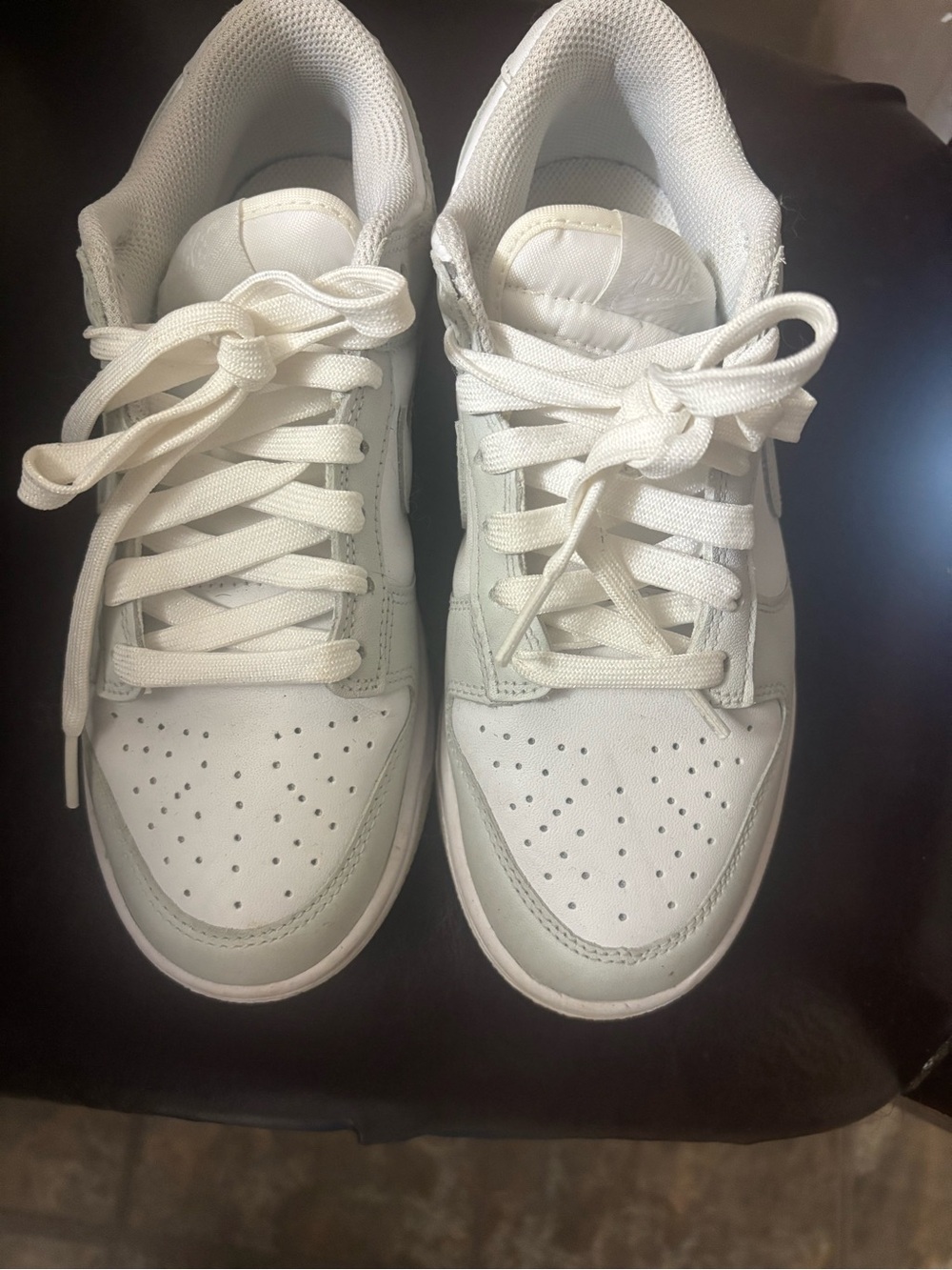 Nike White Low-Top Sneakers - Minimal Casual Trainers